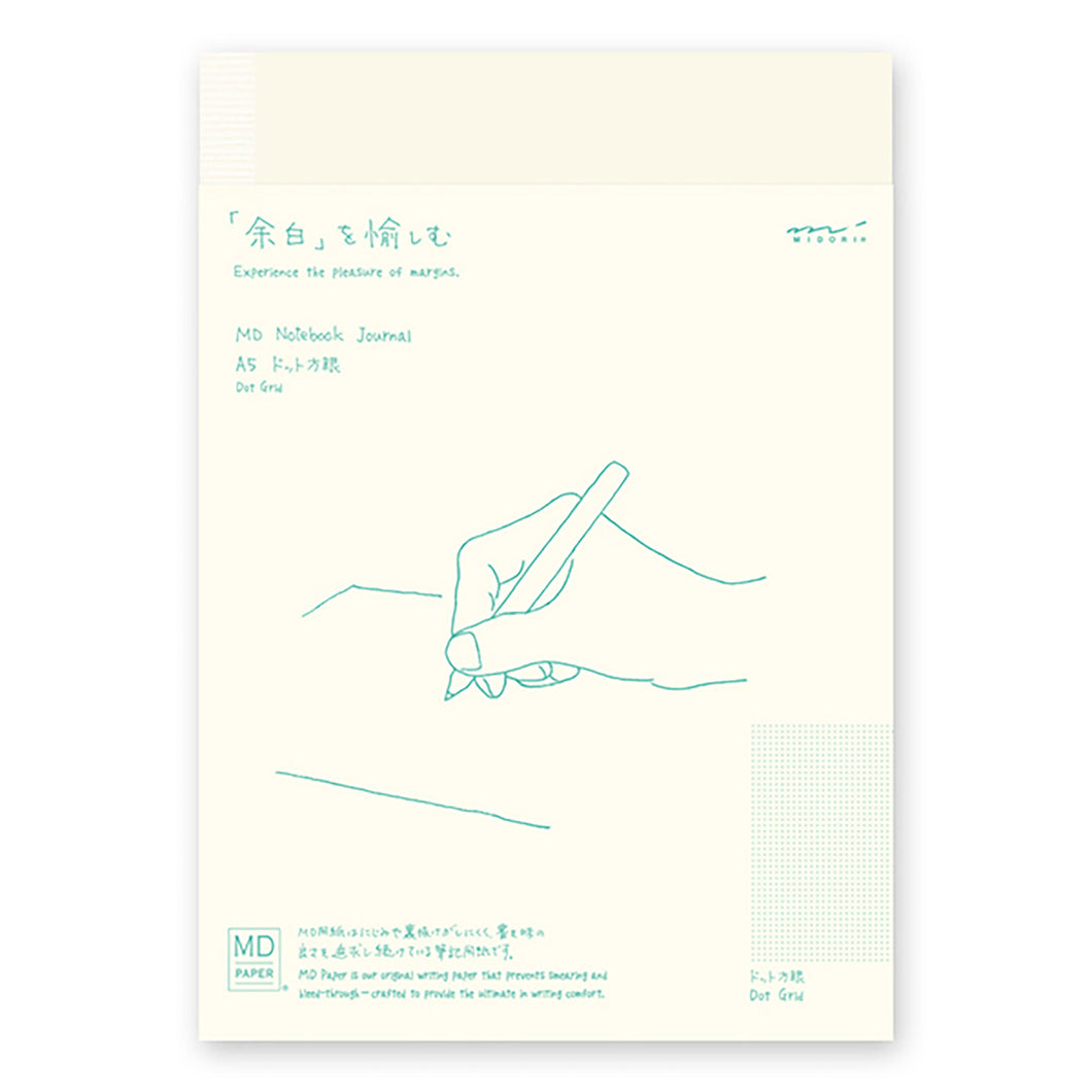 Notebook Journal A5 • Pontilhado • Midori MD Paper