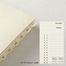 Carregar imagem no visualizador da galeria, Notebook Journal A5 1 day 1 page • Liso • Midori MD Paper
