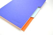 Carregar imagem no visualizador da galeria, The Notebook 3 Tabs • Azul/Pontilhado •  Mishmash
